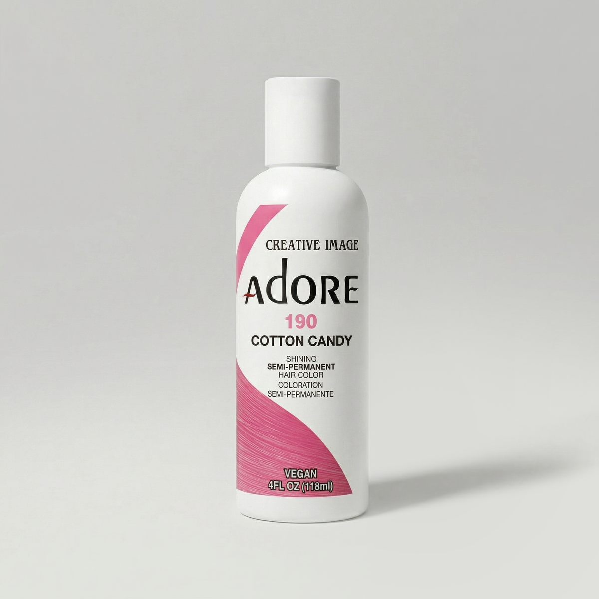 Adore Semi-Permanent Hair Colour 118ml — 190 Cotton Candy — SKU 661157101905