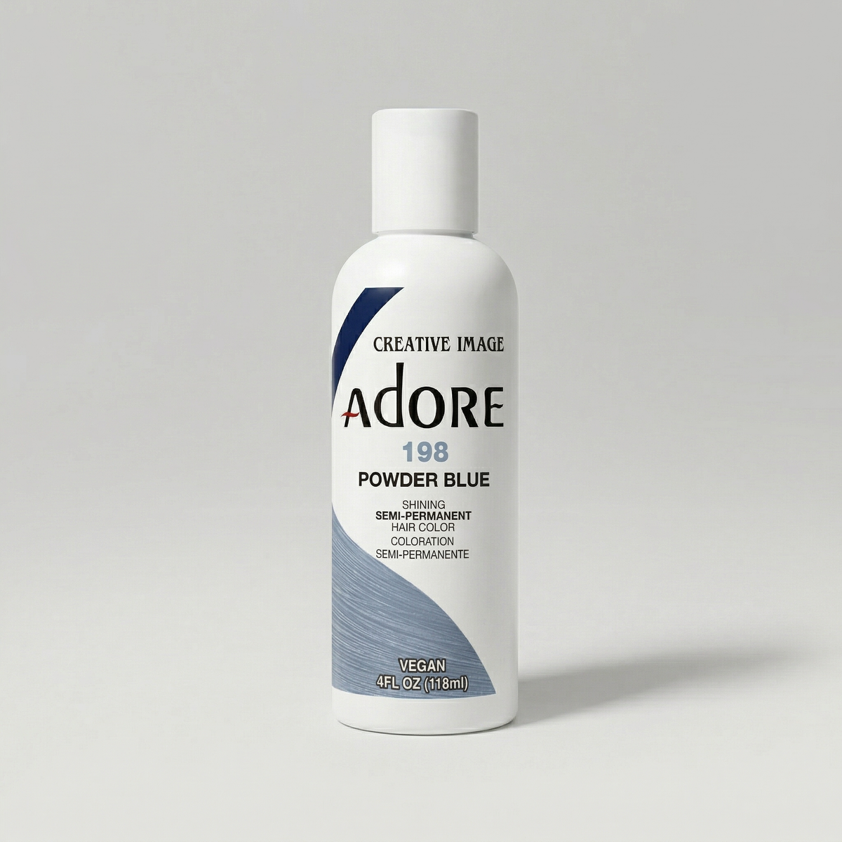 Adore Semi-Permanent Hair Colour 118ml — 198 Powder Blue