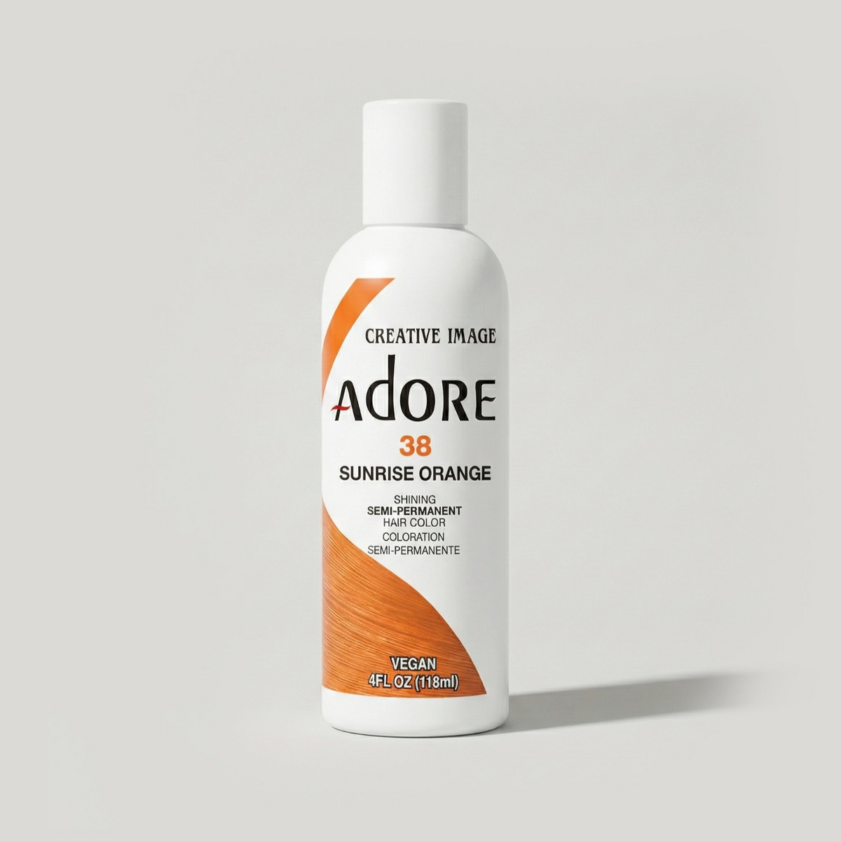 Adore Semi-Permanent Hair Colour 118ml — 38 Sunrise Orange