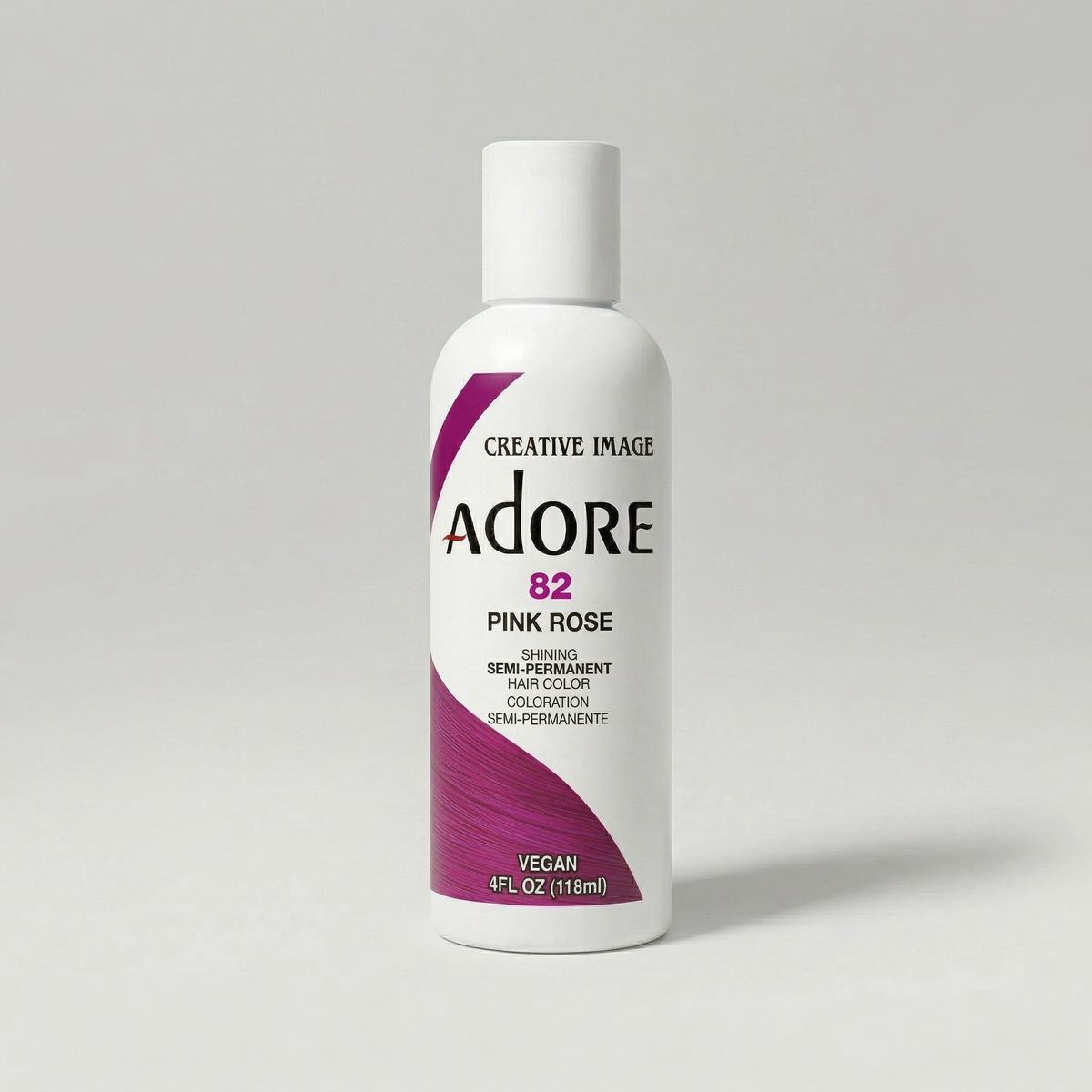 Adore Semi-Permanent Hair Colour 118ml — 82 Pink Rose — SKU 661157100823