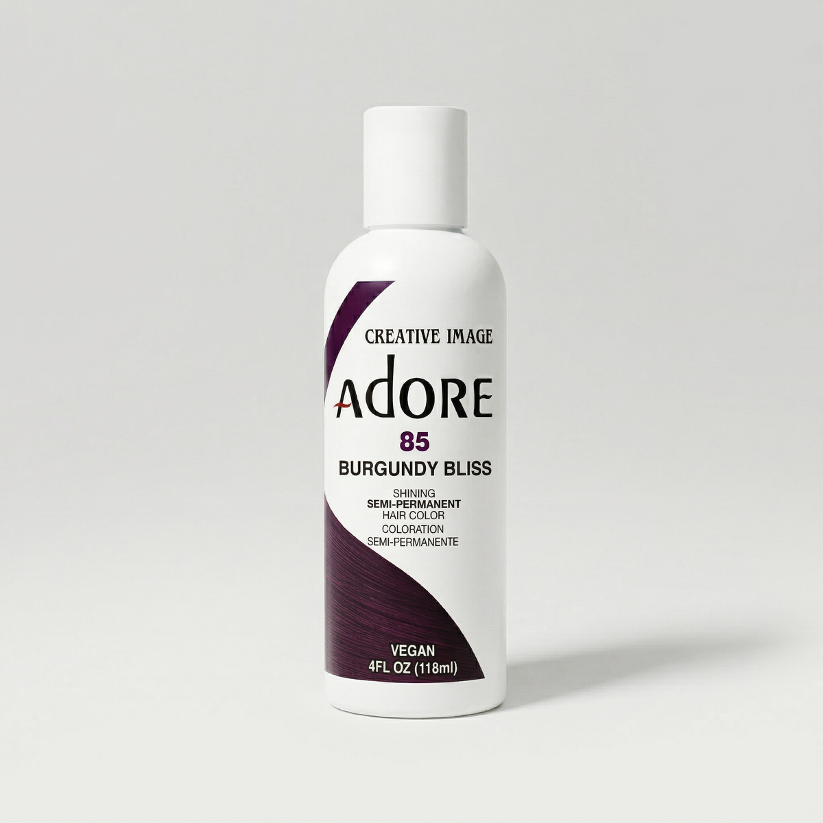 Adore Semi-Permanent Hair Colour 118ml — 85 Burgundy Bliss