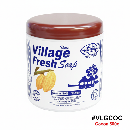 Natural Multitrade Village Fresh Cocoa Traditional Herbal Soap 500g