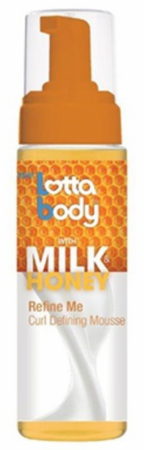 LottaBody  Milk Honey Refine Me Curl Defining Mousse