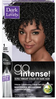 SoftSheen.Carson  Dark & Lovely Color Intensity Anti-Dryness Permanent Colour - Original Black 1